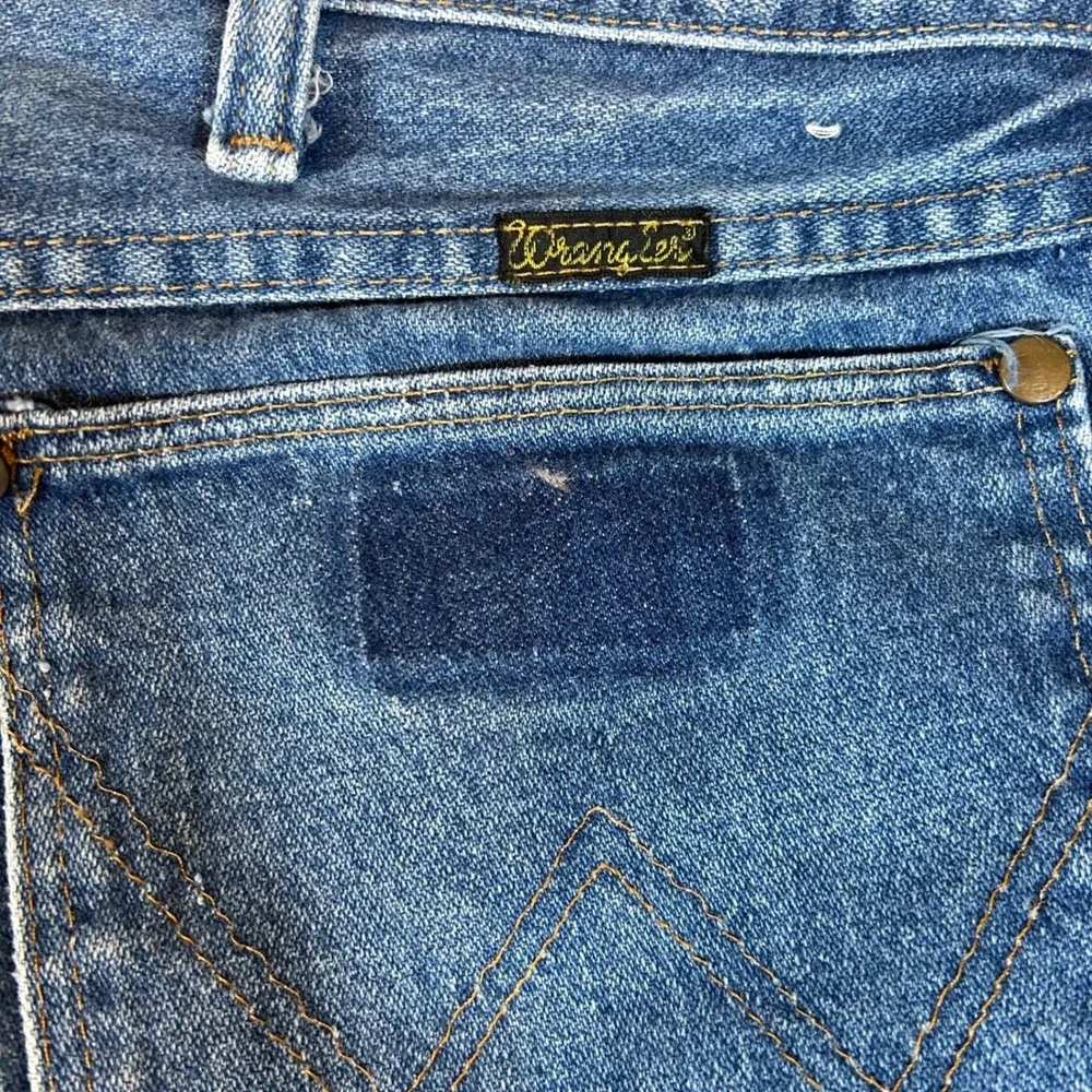 Vintage Wrangler 13MWZ Cowboy Cut Mens Jeans 42x34 Fits‎ 40x33 Scoville USA 70s
